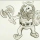 Как нарисовать викинга? | How To Draw Cartoon Viking